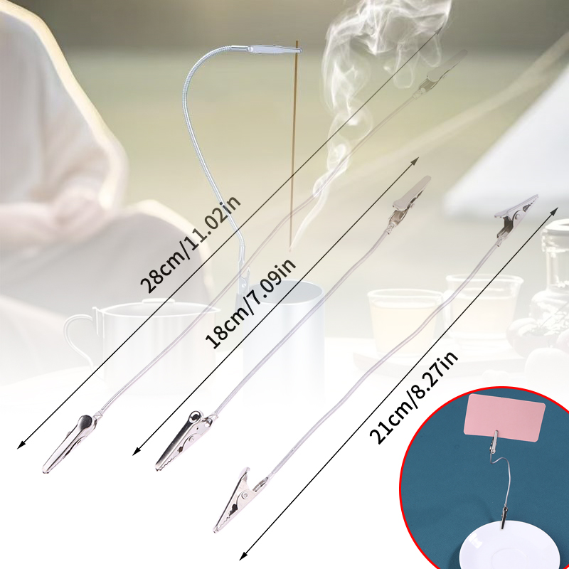 Home And You Fragrance Diffuser - Clipe de incenso de metal de