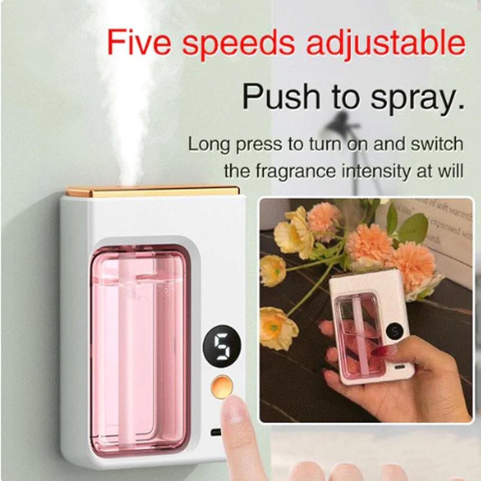 Difusor de aromaterapia sem fi - Home Spray Fragrance avaliação e preço