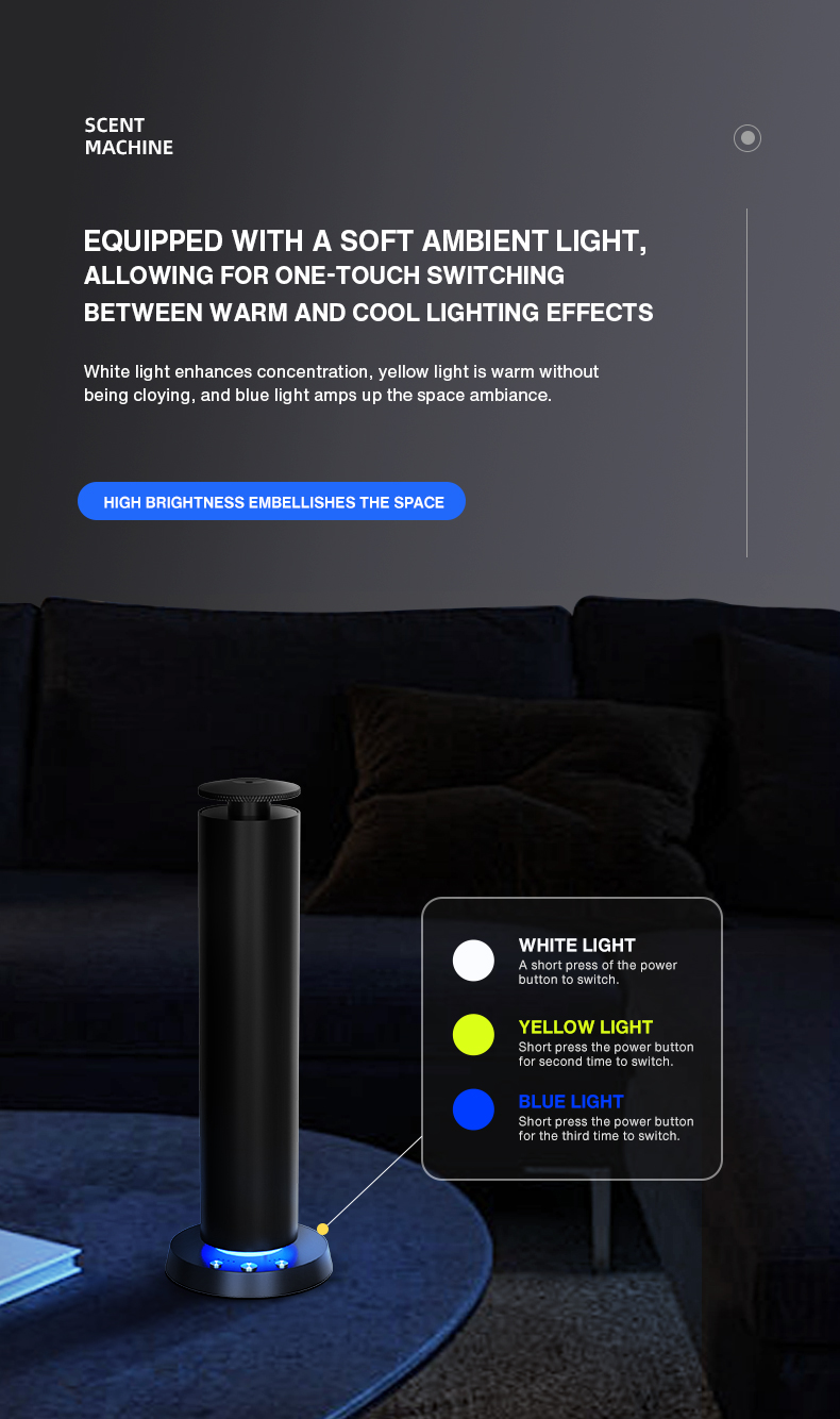Difusor de Aroma Bluetooth par - Home And You Fragrance Diffuser avaliação e preço